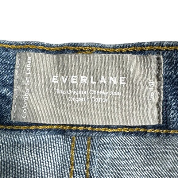 Everlane Cheeky Jean Blue Waist 26 Tall - Picture 3 of 10